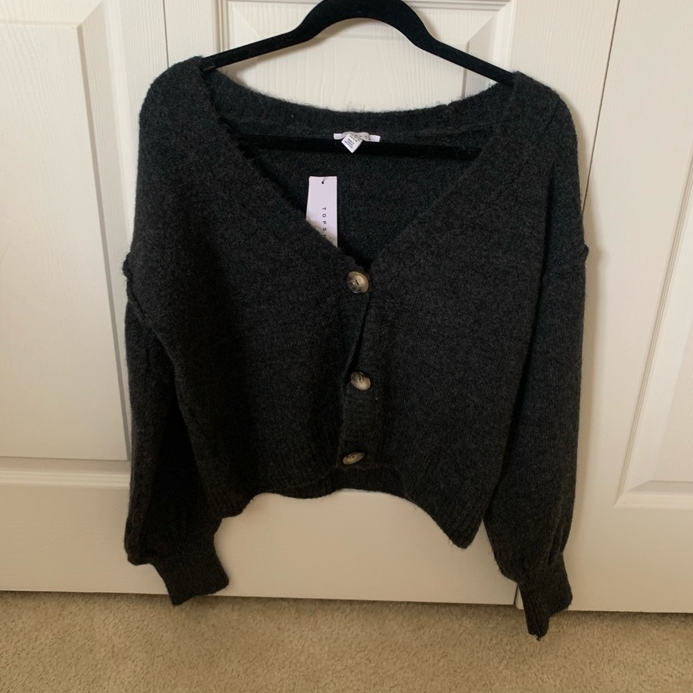 NWT TOPSHOP Courtney Cardigan - Picture 2 of 3